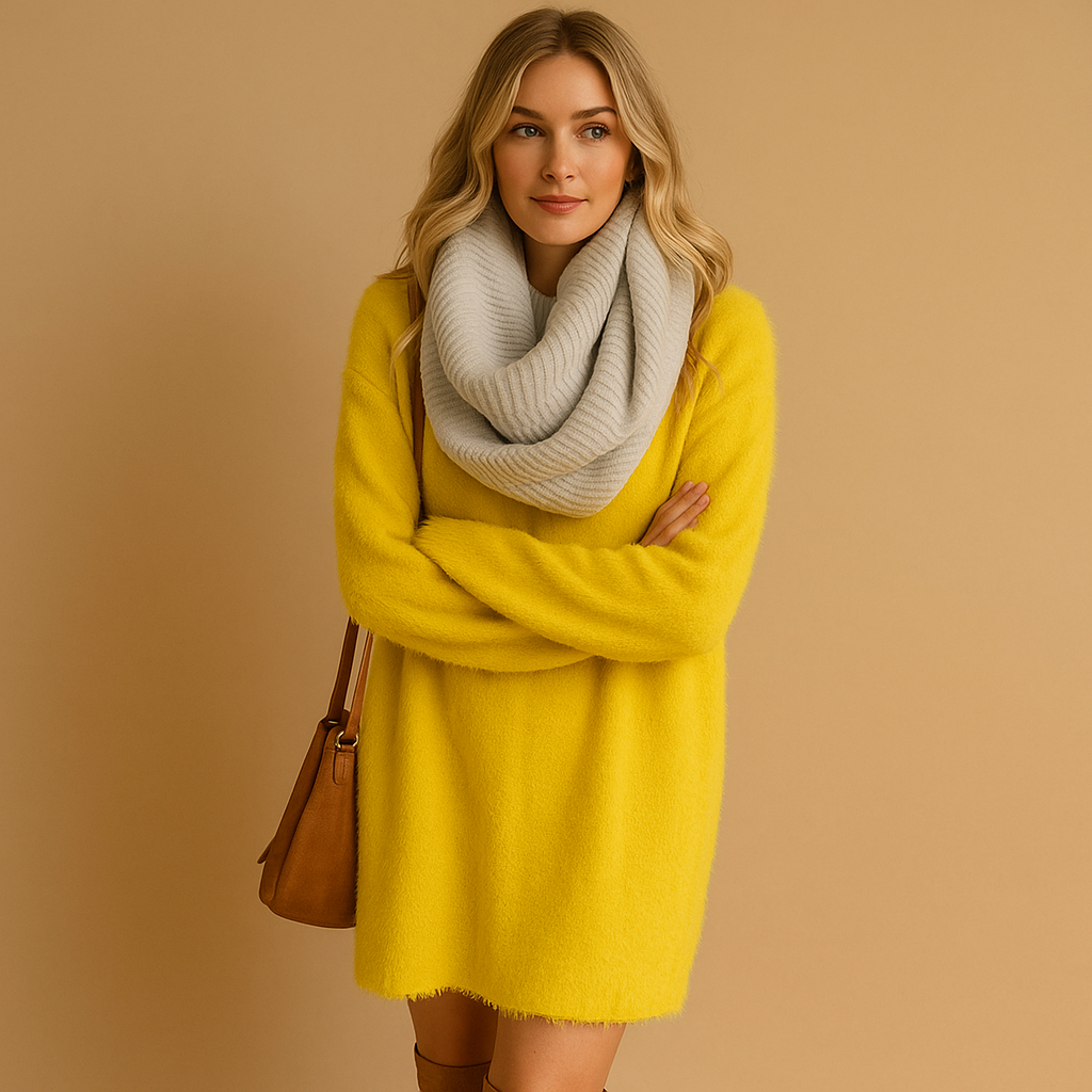 Stijlvolle damesjurk met tijdloos design en comfortabele pasvorm, perfect voor dagelijks gebruik, werk of speciale gelegenheden